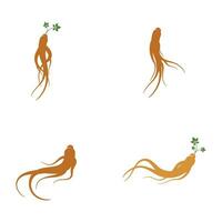 ginseng vector icoon illustratie