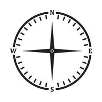 kompas pictogram vector
