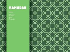 Arabisch patroon Islamitisch Ramadan behang naadloos vector achtergrond sier-