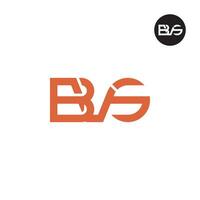 brief bv5 monogram logo ontwerp vector