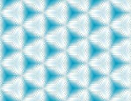 naadloos abstract blauw en wit getextureerde meetkundig patroon met caleidoscoop effect. symmetrisch zeshoek ornament voor digitaal papier, textiel afdrukken, behang achtergrond ontwerp vector