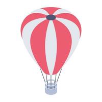 heteluchtballon vector