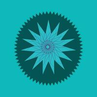 creatief en modern mandala ontwerp vector