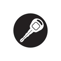 symbool logo icoon, auto sleutel ontwerp vector illustratie