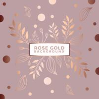 Rose Gold achtergrond Vector