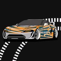 racing auto vector ontwerp