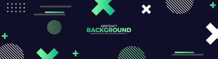 abstracte banner ontwerp websjablonen, horizontale header webbanner. moderne abstracte cover header achtergrond voor website ontwerp, social media cover reclamebanner, flyer, uitnodigingskaart vector