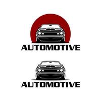 elegant auto-logo vector