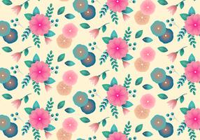 Vintage bloemen achtergrond vector