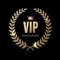 luxe vip-uitnodigingen en couponachtergronden