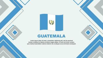 Guatemala vlag abstract achtergrond ontwerp sjabloon. Guatemala onafhankelijkheid dag banier behang vector illustratie. Guatemala achtergrond