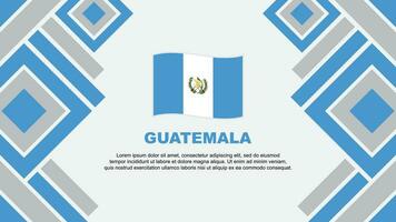 Guatemala vlag abstract achtergrond ontwerp sjabloon. Guatemala onafhankelijkheid dag banier behang vector illustratie. Guatemala