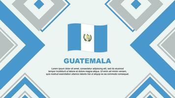 Guatemala vlag abstract achtergrond ontwerp sjabloon. Guatemala onafhankelijkheid dag banier behang vector illustratie. Guatemala onafhankelijkheid dag