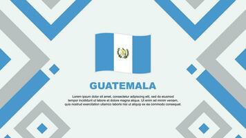 Guatemala vlag abstract achtergrond ontwerp sjabloon. Guatemala onafhankelijkheid dag banier behang vector illustratie. Guatemala sjabloon