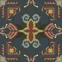 Navajo tribal vector naadloos patroon. inheems Amerikaans ornament. etnisch zuiden western decor stijl. boho meetkundig ornament. vector naadloos patroon. Mexicaans deken, tapijt. geweven tapijt