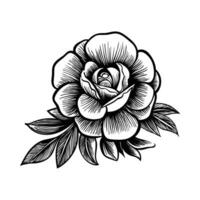 hand- getrokken bloemen, planten doodles illustratie vector