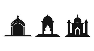 Islamitisch architectuur vector pak