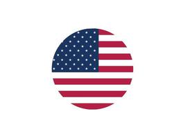 Verenigde staten van Amerika vlag logo vector
