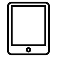 kantoor gereedschap tablet vector voorwerp illustratie