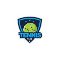 tennislogo sportbadge Amerikaans logo sport vector