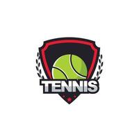 tennislogo sportbadge Amerikaans logo sport vector