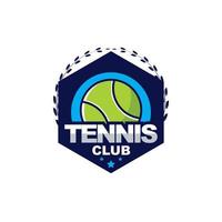 tennislogo sportbadge Amerikaans logo sport vector