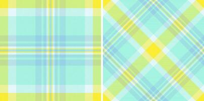 controleren vector structuur van kleding stof Schotse ruit patroon met een plaid achtergrond naadloos textiel. reeks in nieuwigheid kleuren. mode mode trends voor de seizoen.