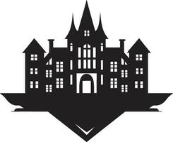 woon- straling iconisch eigendom embleem bouwkundig affiniteit landgoed logo ontwerp vector