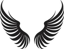 engelachtig aura Vleugels logo vector bevallig voogd engelachtig icoon