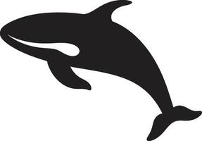 oceanisch ovatie logo vector icoon kust- cadans walvis embleem ontwerp