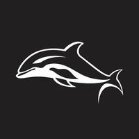 maritiem muze logo vector icoon aquatisch hymne walvis embleem ontwerp