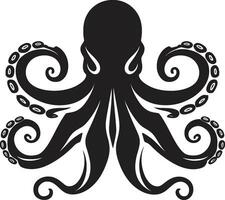 koppotigen charme iconisch Octopus vector oceanisch odyssee Octopus logo ontwerp