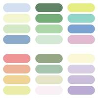 abstract kleur palet gids vector