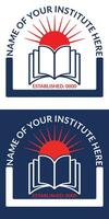 school- en onderwijs logo ontwerp sjabloon vector
