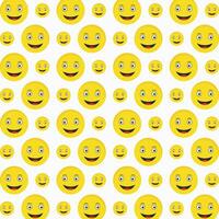 gelukkig emoji patroon ontwerp kleurrijk abstract vector illustratie achtergrond
