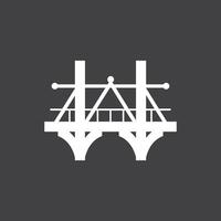 brug logo sjabloon vector pictogram illustratie