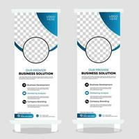 sjabloon voor rollup-banner vector