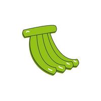 banaan icoon. gezond fruit vector