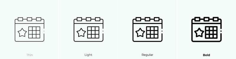 partij icoon. dun, licht, regelmatig en stoutmoedig stijl ontwerp geïsoleerd Aan wit achtergrond vector