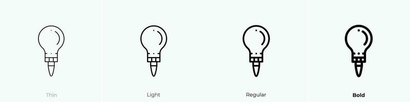 Peer icoon. dun, licht, regelmatig en stoutmoedig stijl ontwerp geïsoleerd Aan wit achtergrond vector