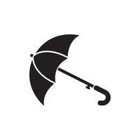 paraplu logo icoon, vector illustratie ontwerp