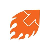 snelle pijl logo vector sjabloon