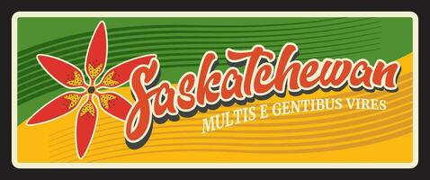 saskatchewan multi's e gentibus vires, reizen bord vector