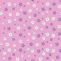 bloemen naadloos patroon voor kleding stof, ansichtkaarten, stickers, en afdrukken, bloemen Aan een licht roze achtergrond. hand getekend vlak illustratie. vector