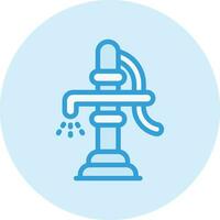 water pomp vector icoon ontwerp illustratie