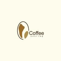 coffeeshop logo ontwerp vector