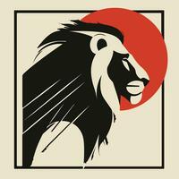 leeuw sporen logo vector