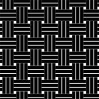 zwart en wit naadloos patroon geometrie vector