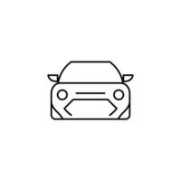 auto schets dun icoon. balans symbool. mooi zo voor web en mobiel app vector