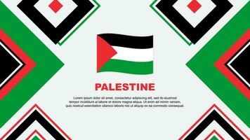 Palestina vlag abstract achtergrond ontwerp sjabloon. Palestina onafhankelijkheid dag banier behang vector illustratie. Palestina onafhankelijkheid dag